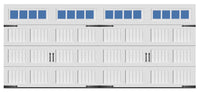 Carriage Panel Garage Door (Medium Insulation R-6) - Lynoka Garage Door Services 